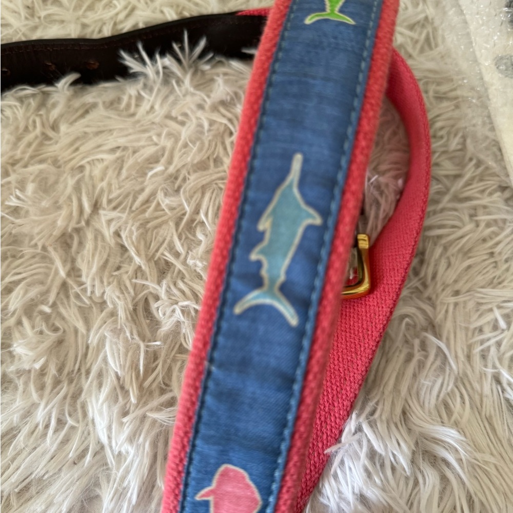 Vineyard Vines Multicolor Whales Belt View 3
